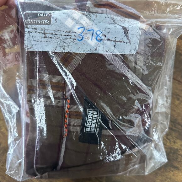 Alaskan Hardgear Bitterroot shirt long sleeve plaid women size XL brown maroon - Picture 10 of 10